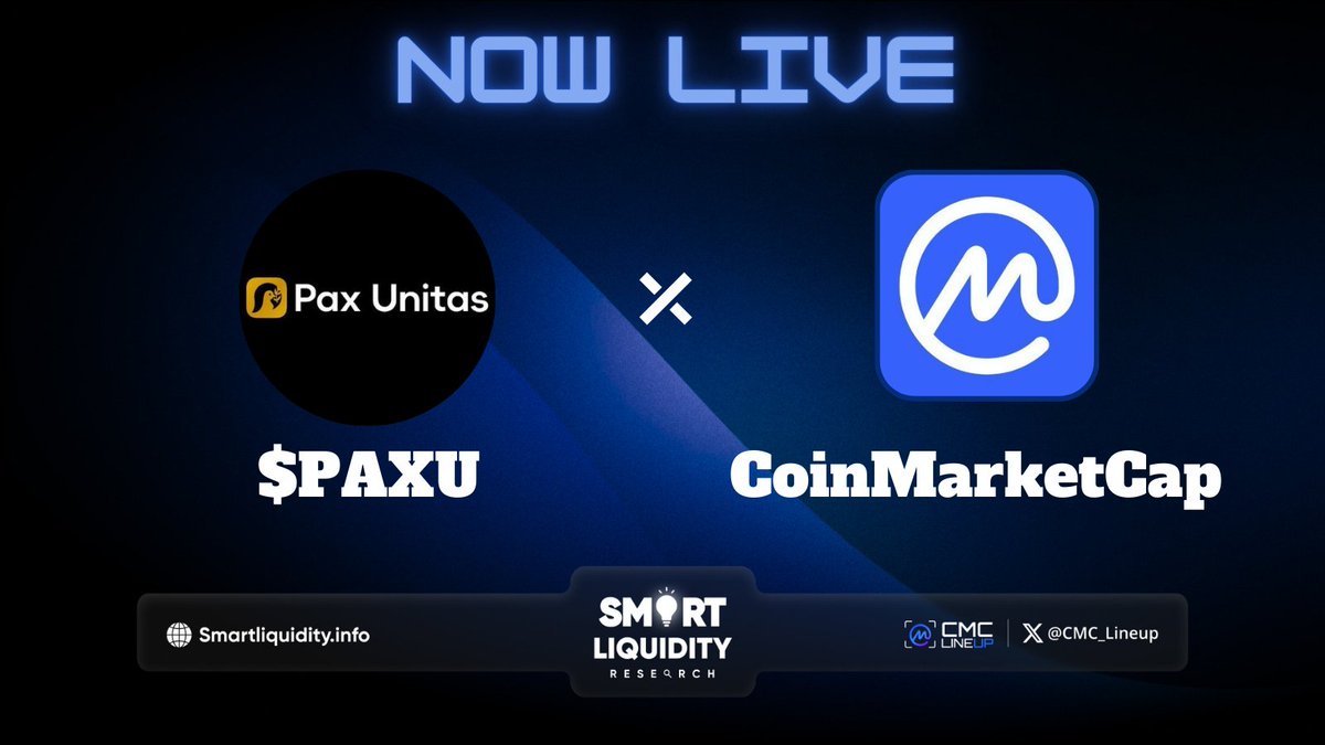 📣 #CoinMarketCap States a Fresh listing!

🕊<a href="/PaxUnitas/">PAX UNITAS ( STOP THE WAR )</a> is a decentralized token created with the npble purpose of advocating for an end to war. 

🍃 $PAXU Important points:

🕊Save the planet
🕊End refugees
🕊Save facilities

🔽VISIT
coinmarketcap.com/currencies/pax…