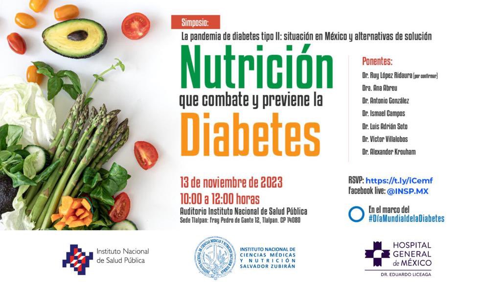 Hoy es el día mundial de la diabetes, un grave problema de salud pública en nuestro país. Diabetes es la responsable de muchas de las muertes cardiorenales en Mexico. Hagamos conciencia en prevención además del diagnóstico y tratamiento oportuno. @hgm_nefrologia @HGM_OD