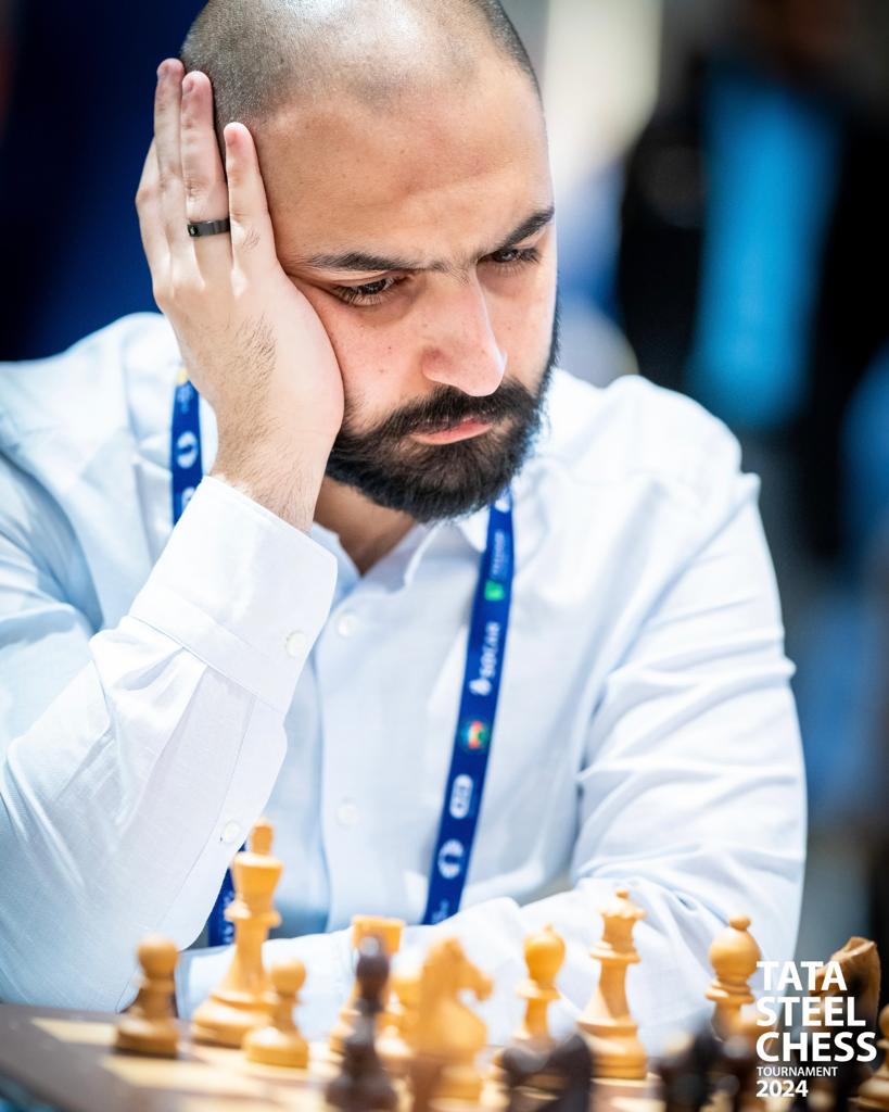 Women's Chess Coverage on X: Tata Steel @tatasteelchess: Round 3! Back to  Black! ⬜️ GM Max Warmerdam (2616) ⬛️ IM Eline Roebers (2361)   ⬜️ GM Javokhir Sindarov (2654) ⬛️ IM Vaishali