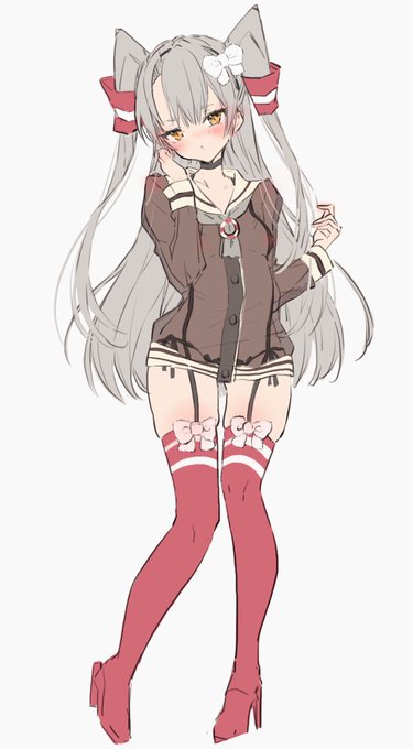 冬のおめかし天津風❄︎ アクスタ案 