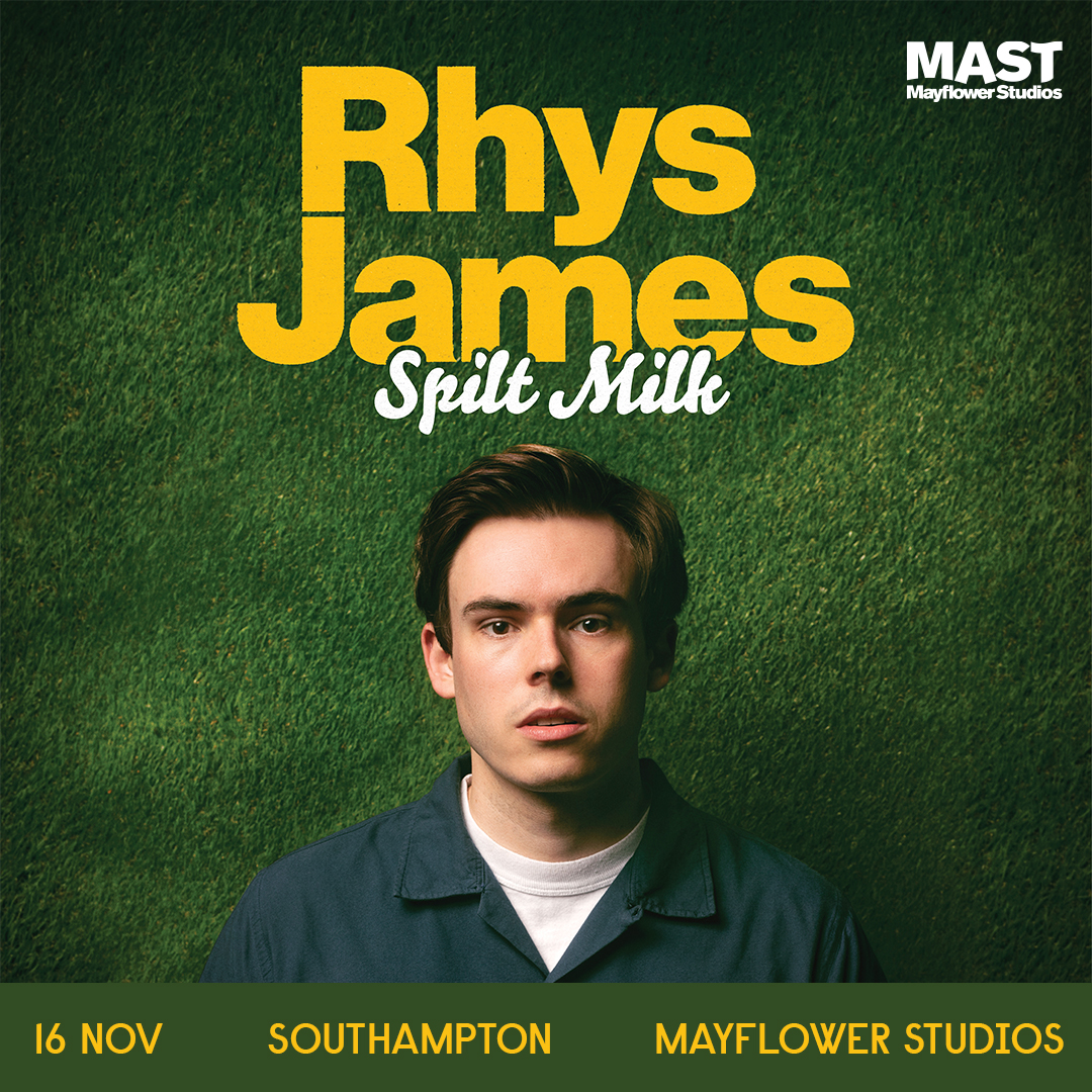Show And Tell (@show_and_tell) on Twitter photo Next stop, Southampton! 🎉
<a href="/rhysjamesy/">Rhys James</a> is bringing his 'Scintillating stand-up' to MAST Mayflower Studios <a href="/MASTStudios/">Mayflower Studios</a> this Thursday.
There are still a handful of tickets left, don't miss out!
🎟 mayflowerstudios.org.uk/what-s-on/rhys… Next stop, Southampton! 🎉
<a href="/rhysjamesy/">Rhys James</a> is bringing his 'Scintillating stand-up' to MAST Mayflower Studios <a href="/MASTStudios/">Mayflower Studios</a> this Thursday.
There are still a handful of tickets left, don't miss out!
🎟 mayflowerstudios.org.uk/what-s-on/rhys…