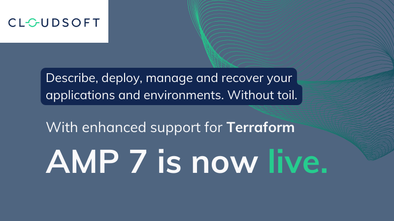 cloudsoft's tweet image. Gartner estimates enterprise software spend to exceed $1tn in 2024. 

Get a head start on that headache.

Today, we launch Cloudsoft AMP 7, with enhanced support for #Terraform, for IT teams to manage applications and environments, reliably, at scale.
 
hubs.li/Q028Qy5v0