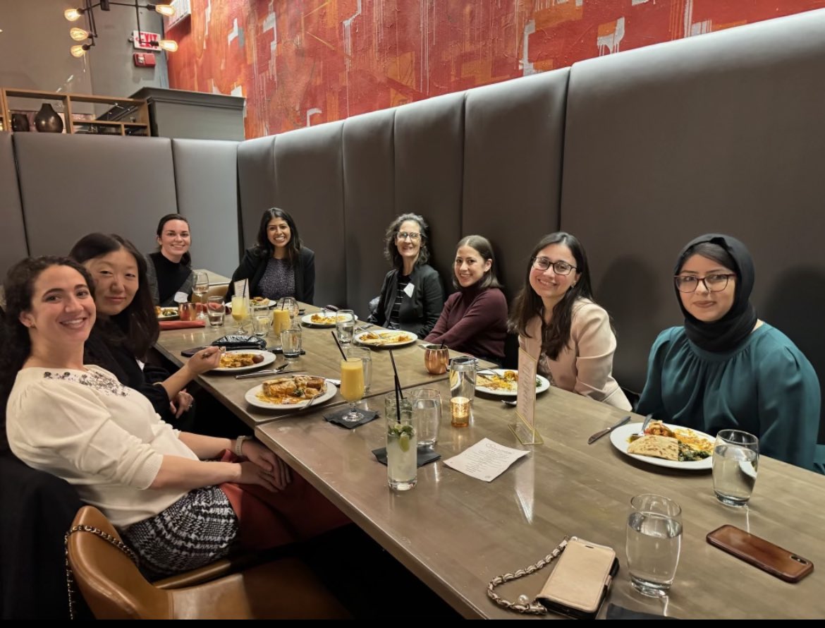 #WIC event with our impressive and accomplished women of Jefferson Cardiology at #AHA2023 @ChoSallie @NailaIjaz_MD @MTGameroMD @rlaulusa #CardioTwitter