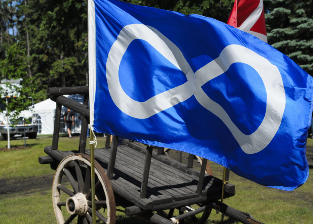 Did you know that the Métis flag, which emerged in the early 1800's, symbolizes the creation of a new society with roots in both Aboriginal and European cultures &amp; traditions. The Infinity symbol also suggests that the Métis Nation will exist forever.
#MétisWeek2023 #hs4