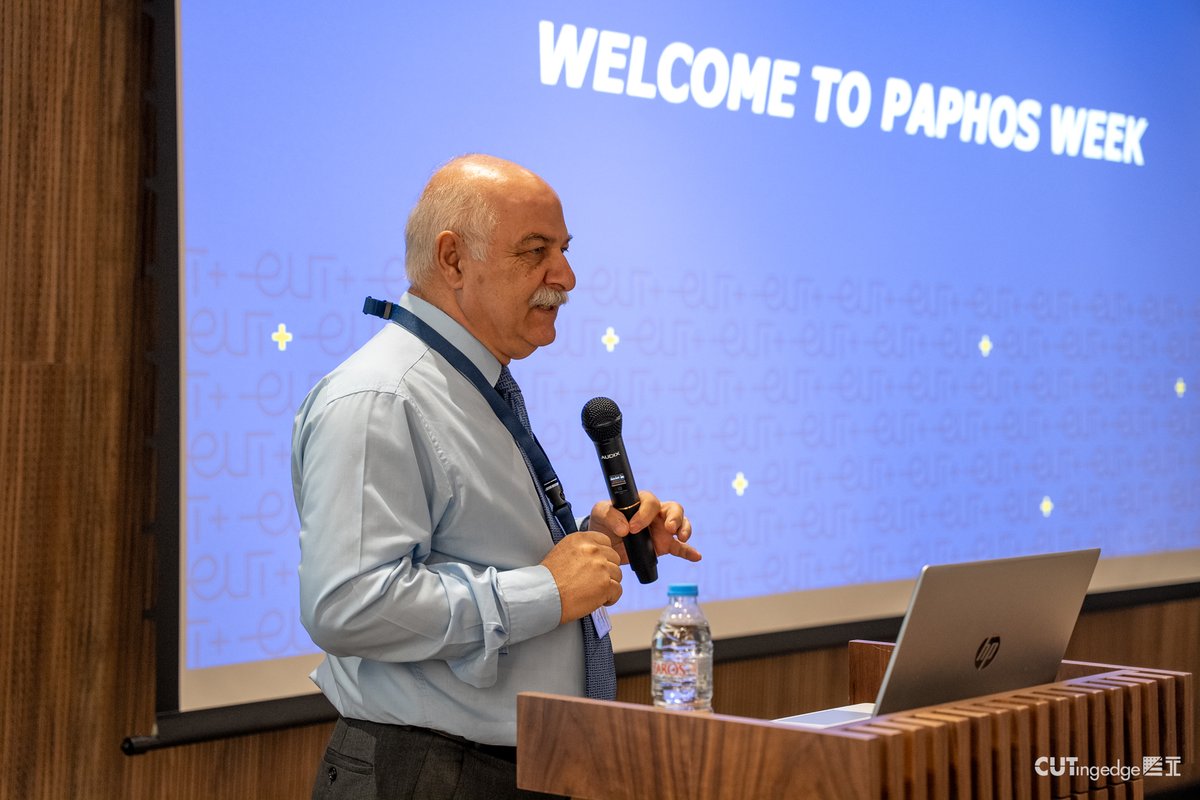 EuropUnivTech's tweet photo. 🌟 Exciting kickoff at #PaphosEutWeek! 🚀 Hosted by @CyUniTech, in the cutting-edge School of Administration, Tourism, Hospitality, and Entrepreneurship. 🌐 #CUT #EUAccelerate #EuropeanUniversities ✨ https://t.co/QFmc3Ha3O7