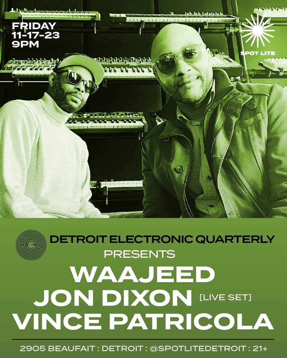 New music coming from a collab that’s been long overdue between myself and <a href="/Waajeed_/">Waajeed</a> . Until then, join us here: ra.co/events/1801856