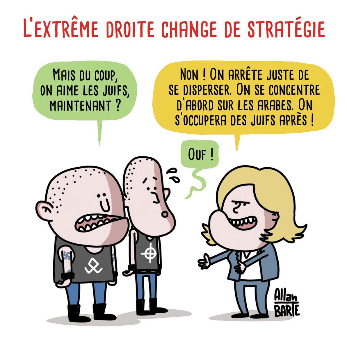 AllanBARTE's tweet image. L'extrême droite a changé !
#MarineLePen #LePen #RN