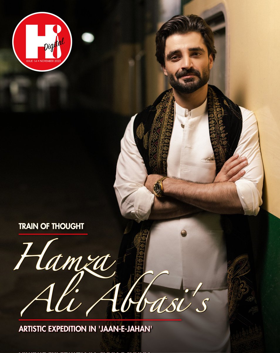Presenting our November digital cover star, #HamzaAliAbbasi, who couldn't have chosen a more impactful way to reveal his comeback than through this cover shoot🎉 And we’re as excited to have him back gracing our cover 7 years later🙌🏼 <a href="/iamhamzaabbasi/">Hamza Ali Abbasi</a> 

hmagpak.com/12-Nov-2023/be…