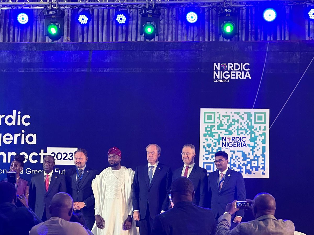 CBCemea's tweet photo. Our COO, @Siji_Alabi and MD of the Netcomms subsidiary representing the CBC group at the Nordic Nigeria Connect 2023 conference. We are actively participating in #NNC2023 to catalyze innovation toward a sustainable future. #SustainablePartnerships #CBCemea https://t.co/jWQCtAaS2P