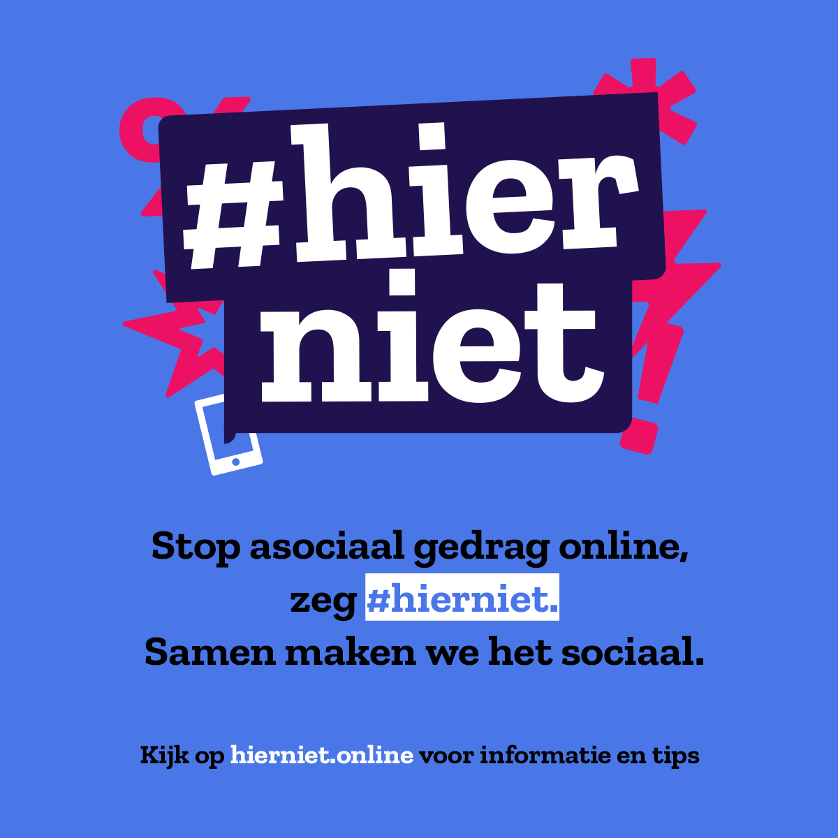 We willen allemaal dat de online wereld een fijne plek is – voor iedereen.
De Week van de Mediawijsheid (10 t/m 17 november) staat daarom in het teken van online
(pro)sociaal gedrag.