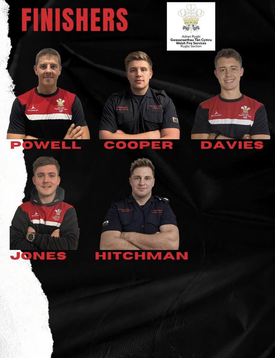 Here’s how we line up to face @EnglandFSrugby in Derby tomorrow afternoon! @SWFireandRescue @mawwfire @NorthWalesFire