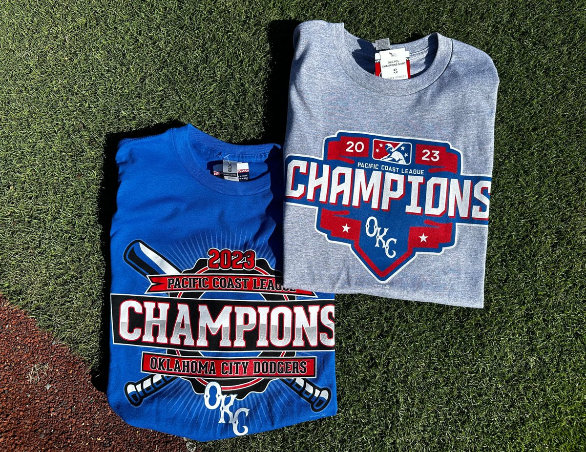'Tis the Season to celebrate the Champs! If you haven't already secured your Pacific Coast League Championship gear, make sure to head over to the OKC Dodgers Team Store and get your championship attire! Buy Now: ow.ly/UCcp50Q57c1