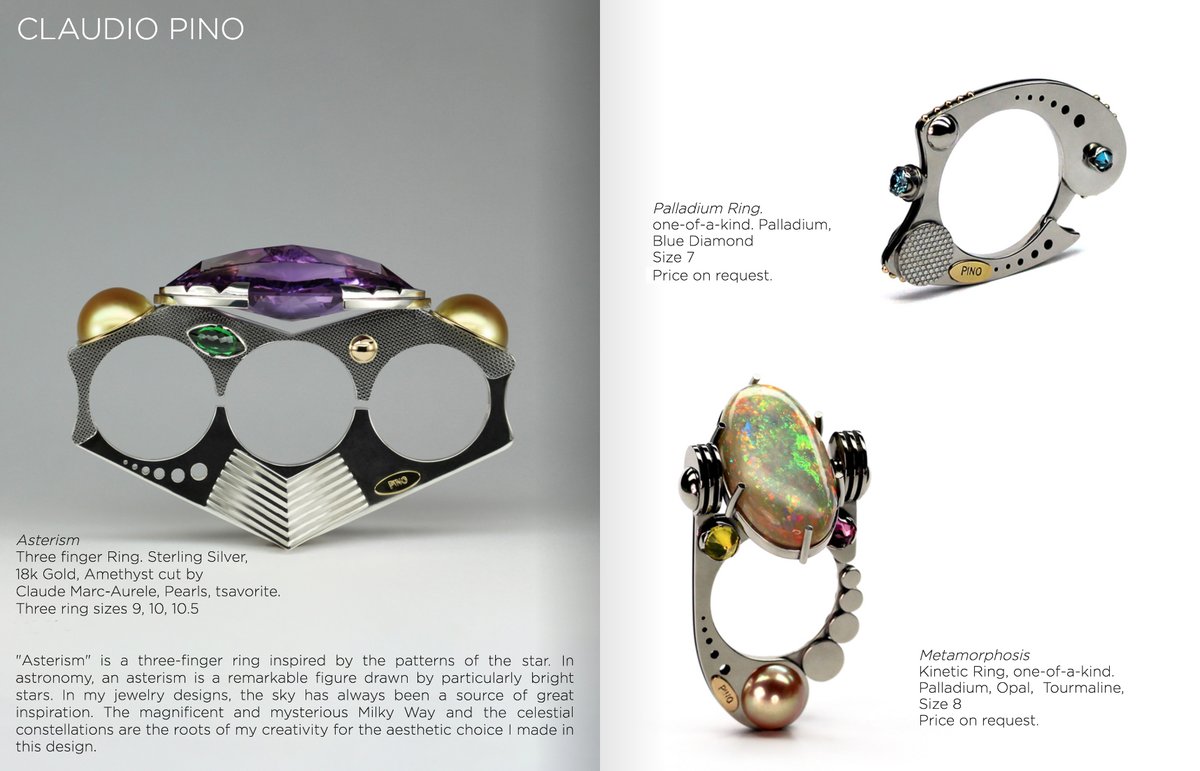 Design_CPino's tweet image. Cambridge &amp;gt;Selected for The  Reverent Ring International Exhibit @mobiliagallery Online and in-person  Exhibit: 🎉Nov. 9 to Dec. 31, 2023 mobilia-gallery.com/exhibits/the-r…
#exhibition #claudiopino #pinodesign #cambridge #rings #bagues #joaillerie #mobilia 😀