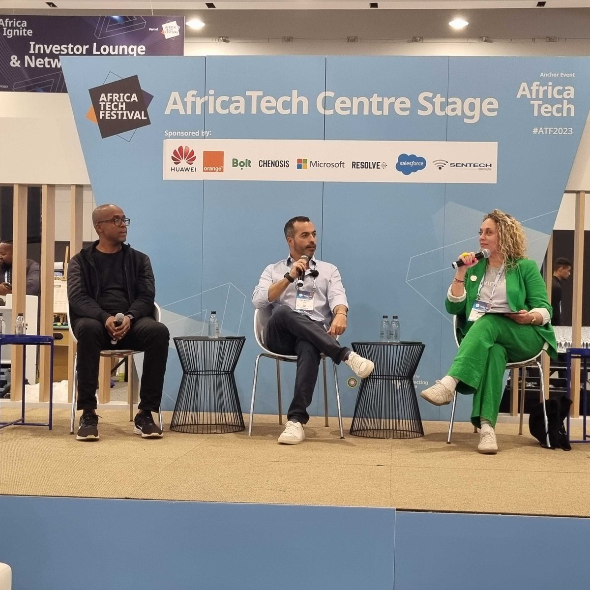 Have you seen our CEO <a href="/WimbartHope/">Jessica Hope</a> today? No? Well, here she is in conversation with some of African Tech OGs like the CEO of  <a href="/get_tappi/">tappi</a> and <a href="/carlwazen/">Carl Wazen</a> , co-founder of <a href="/Yoco_ZA/">Yoco</a>. Together, they highlight the trends, challenges and wins of the African tech industry.

#ATF2023