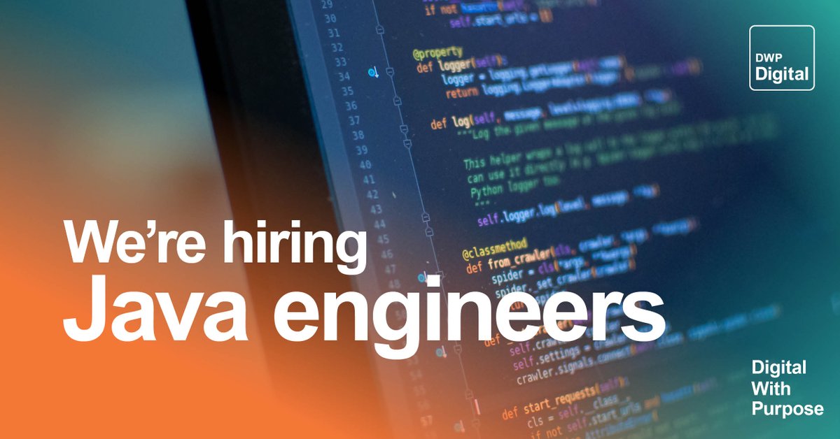 👩‍💻 #Java Engineer
➡ Salary: Up to £58,347
🏢 Location: Birmingham, Leeds, London, Manchester or Newcastle

Apply now on our website:
civilservicejobs.service.gov.uk/csr/jobs.cgi?j…

#DigitalJobs #TechJobs