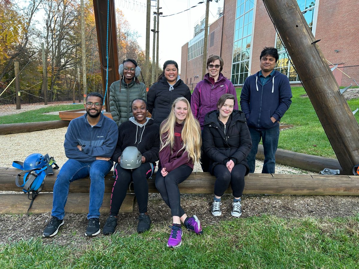 I would not have been able to tweet about any of these things this week if it wasn't for the amazing group that has made all these exciting new development possible, who work together tirelessly and bring joy and authenticity into science!