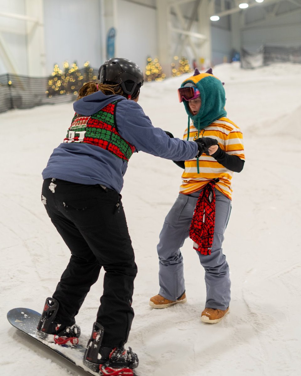 Slide into the season of giving! 🏂❄️  Help us keep the magic alive for 2024 – your donations fuel the dreams of our future riders!

#hoodstowoods #rideforthehood