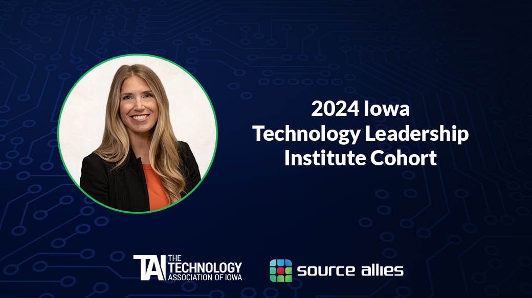SourceAllies's tweet image. Congratulations to our teammate Megan, who is joining the 2024 ITLI cohort!  This amazing group of leaders in the Iowa technology community is ready to take on any challenge.
#uniteiowatech #ITLI #Leader #Expert #TAI #Teammate