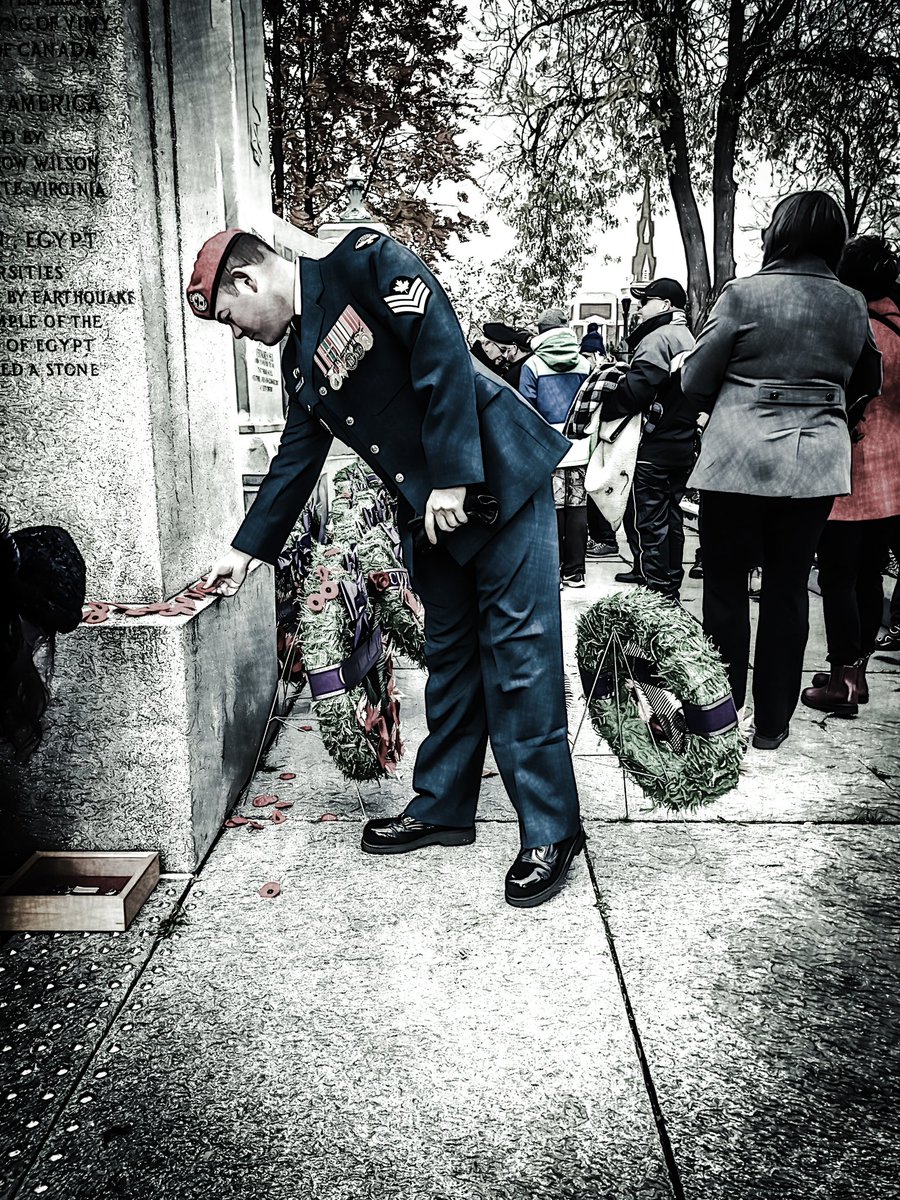 At the going down of the sun and in the morning we will remember them. 🫡🇨🇦 #RemembranceDay #LestWeForget