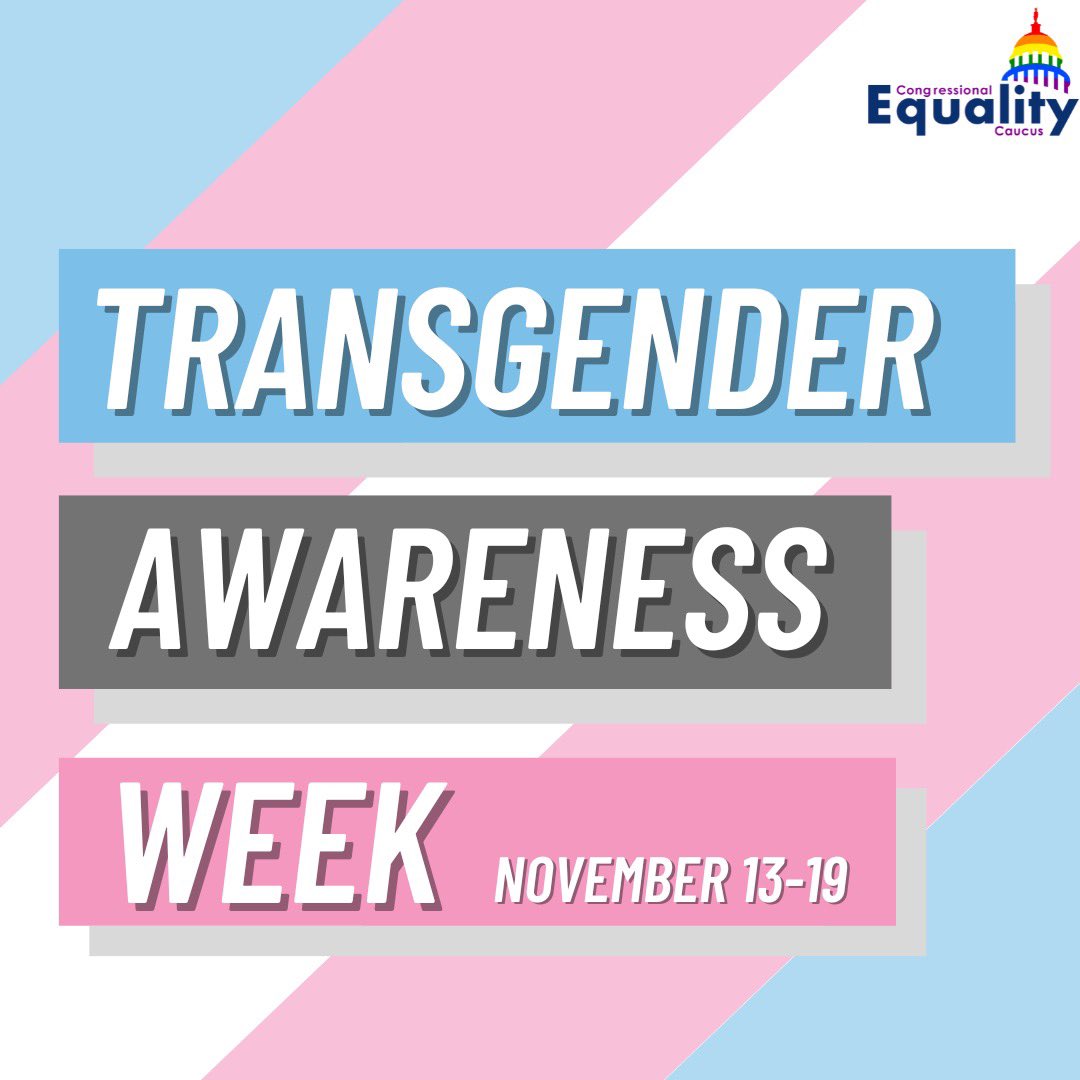 This #TransAwarenessWeek, I am thankful for organizations like @TransHAWC, @DAPHealth, and @Ruhsbh for their work and dedication toward supporting our transgender community in the Desert. Today and always, I am standing up for transgender equality.