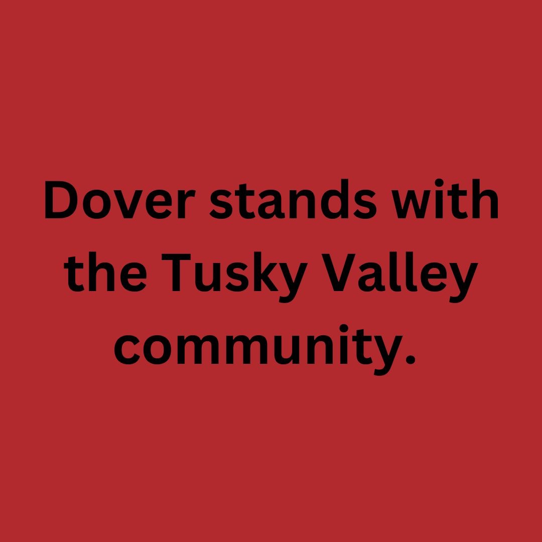 Dover City Schools (@citydover) on Twitter photo Tusky Valley, our thoughts are with you.❤️🩹 Tusky Valley, our thoughts are with you.❤️🩹