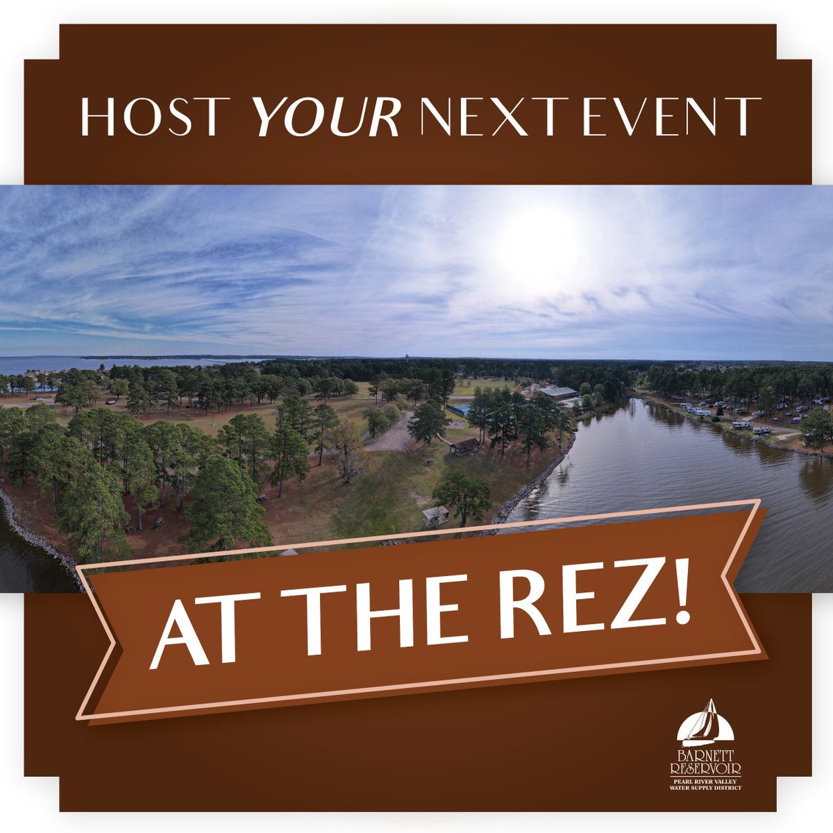 Interested in having an event at the Rez? We host weddings, races, birthday parties, and more! Contact the Timberlake Campground Office at 601-992-9100 to book your event today!