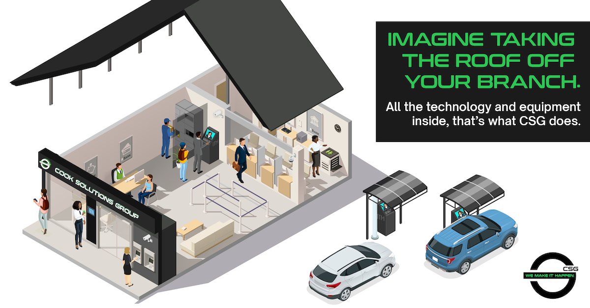 CookSolutionsGr's tweet image. At CSG we take complex problems and provide simple solutions!  Have a pain point in your branch?  View our full list and watch the video! #BranchSolutions #BankingTechnology #SimplifyBanking #CreditUnions #Banking #fintech
cooksolutionsgroup.com/blog/banking-s…