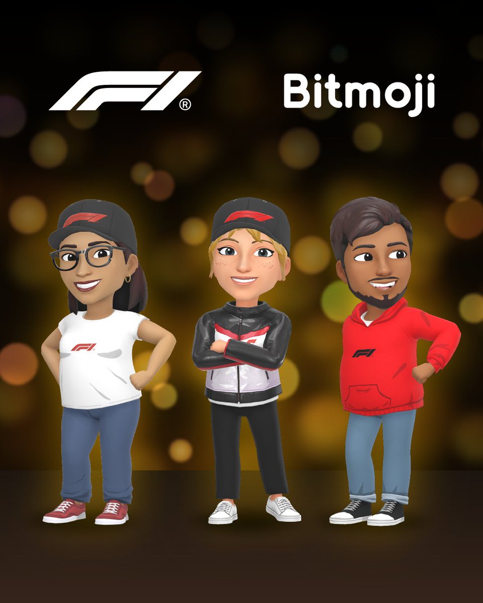 We heard you… @F1 for your Bitmoji just landed! 🏎️ Race to get the collection NOW ⤵️ snapchat.com/bitmoji/avatar…