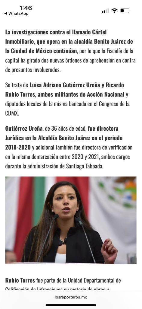 <a href="/gkapell/">Juan n</a> Mi apoyo total ahora resulta que se le está haciendo persecución política y cuando se le cuestiona a la diputada <a href="/luisag_urena/">Luisa Gutierrez Ureña</a> sobre sus funciones, porque no va a negar que ella era la directora de verificación entre el 2020 y 2021 o eso también es sembrado?