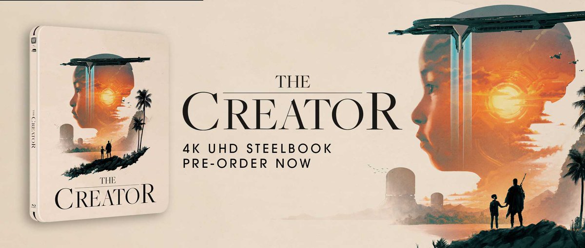 Matt Ferguson on X: The Creator. 4K UHD steelbook designed by me.  Available to pre-order NOW -  -  HMV -   Zavvi -    / X