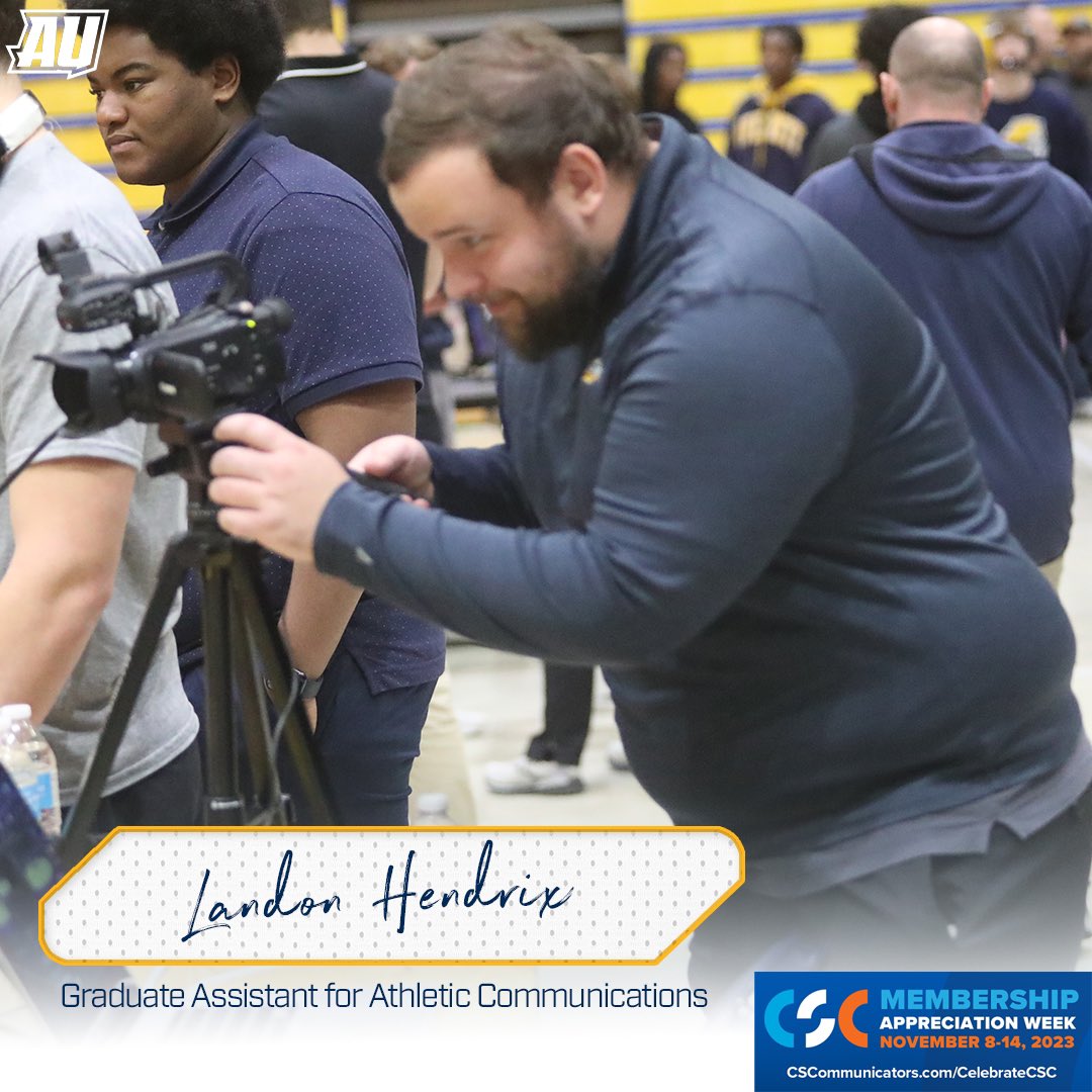 Happy #CelebrateCSC Week to our Athletics Communications team! Meet the team behind the scenes that provides statistics, live streaming, social media posts, athletics website, game day operations, marketing, historical archives and more. #AllAverett #AverettFamily #whyd3