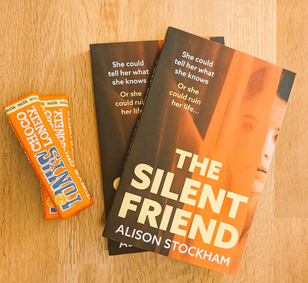 To celebrate #TheSilentFriend reaching the kindle #Crime #TopTen & my finishing my structural edits on book 3, I thought I'd do a #giveaway! A #SignedCopy & a @TonysChocoUK_IE bars for you & a friend! Enter by following, RT, & tag who you'd share the #prize with! Closes 24 Nov