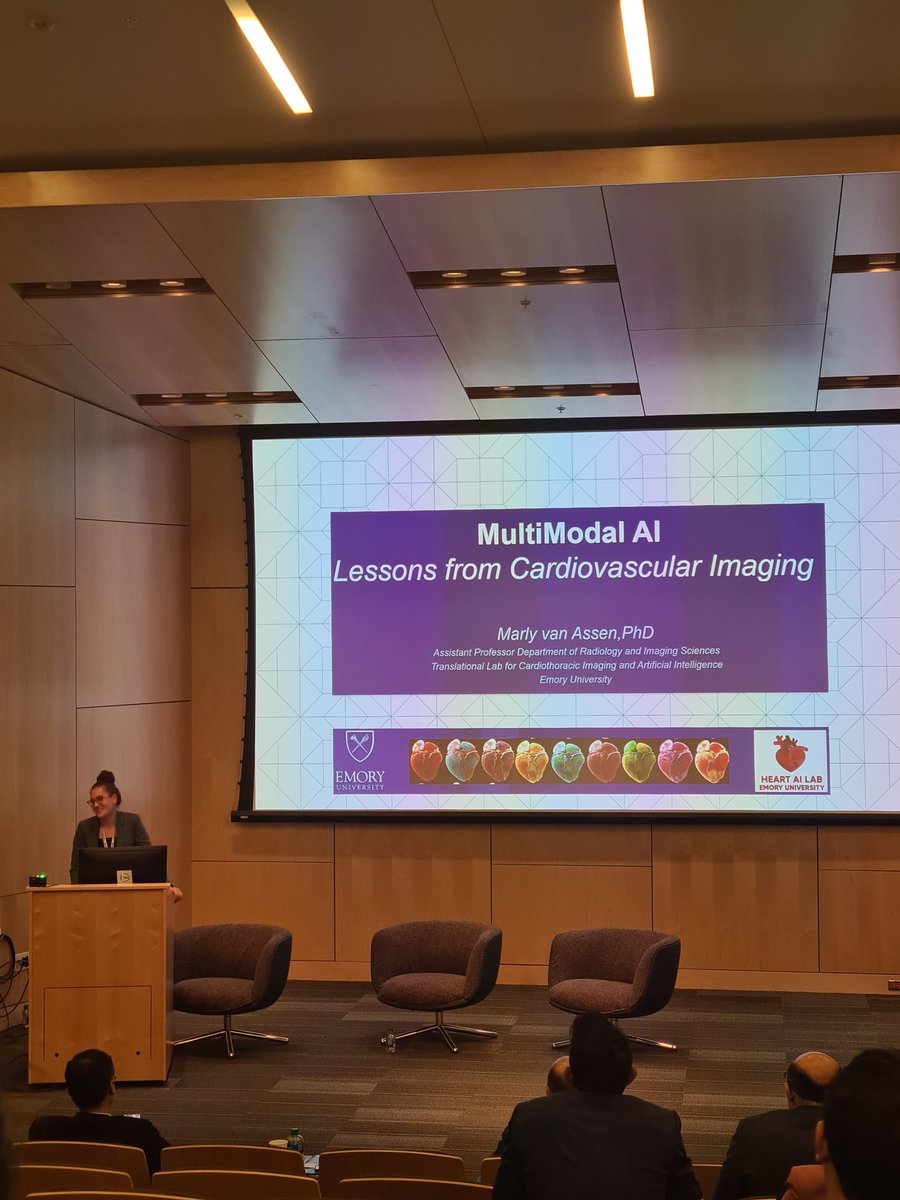 Great talk with <a href="/marly_van_assen/">Marly van Assen</a> at <a href="/EmoryMedicine/">Emory School of Medicine</a> <a href="/EmoryUniversity/">Emory University</a> AI Health Symposium!
<a href="/Heart_AI_Lab/">Emory Cardiothoracic Imaging & AI Lab</a> @EmoryRadiology

#YesCCT #cardiovascularimaging