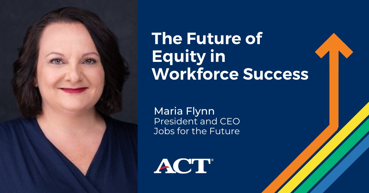 Learn from @jfftweets President @MariaKFlynn about strategies for improving postsecondary education and workforce equity, alignment, and success: bit.ly/3QxwUr4