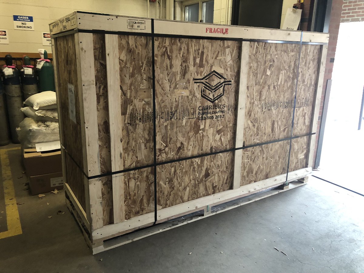 Big delivery on the loading dock for Dr. Joe today. Who can guess what is inside? <a href="/UMNExt/">U of MN Extension</a> <a href="/MNagriculture/">Minnesota Department of Agriculture</a> <a href="/AgweekMagazine/">Agweek</a> <a href="/AgClips/">Ag Clips</a> <a href="/HoardsDairyman/">Hoard's Dairyman</a> <a href="/DairyKNOW/">DairyKNOW</a>