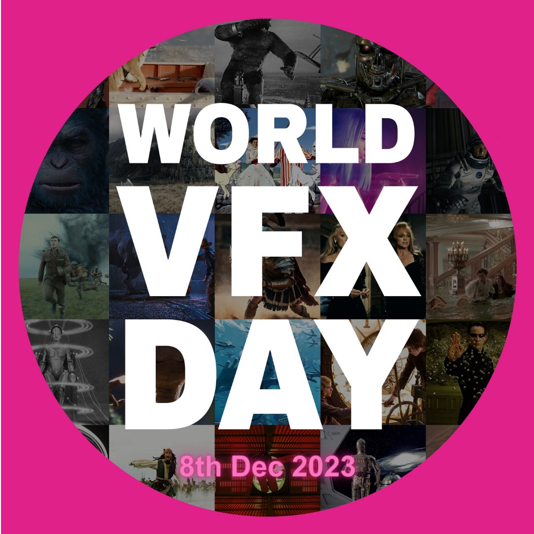 For 25+ years, we've uplifted #VFX artists & innovators & the enormous contributions that VFX artists make to global entertainment. We're proud to be a part of #WorldVFXDay on Dec 8 (also Georges Méliès' bday) - a global celebration of #VFX! More info: worldvfxday.com