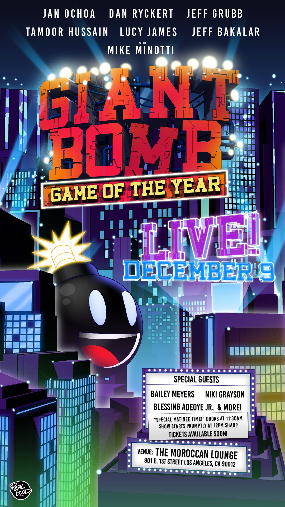 World's Famous Giant Bomb on X: FUCK IT, WE'RE DOING IT LIVE! the REAL  GOTY 2023 Finale! Giant Bomb will crown THE Game of the Year in front of a  live audience!