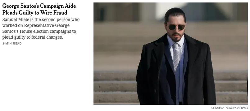 Who would have thought this Carlito's Way cosplay dude could have engaged in a criminal endeavor.