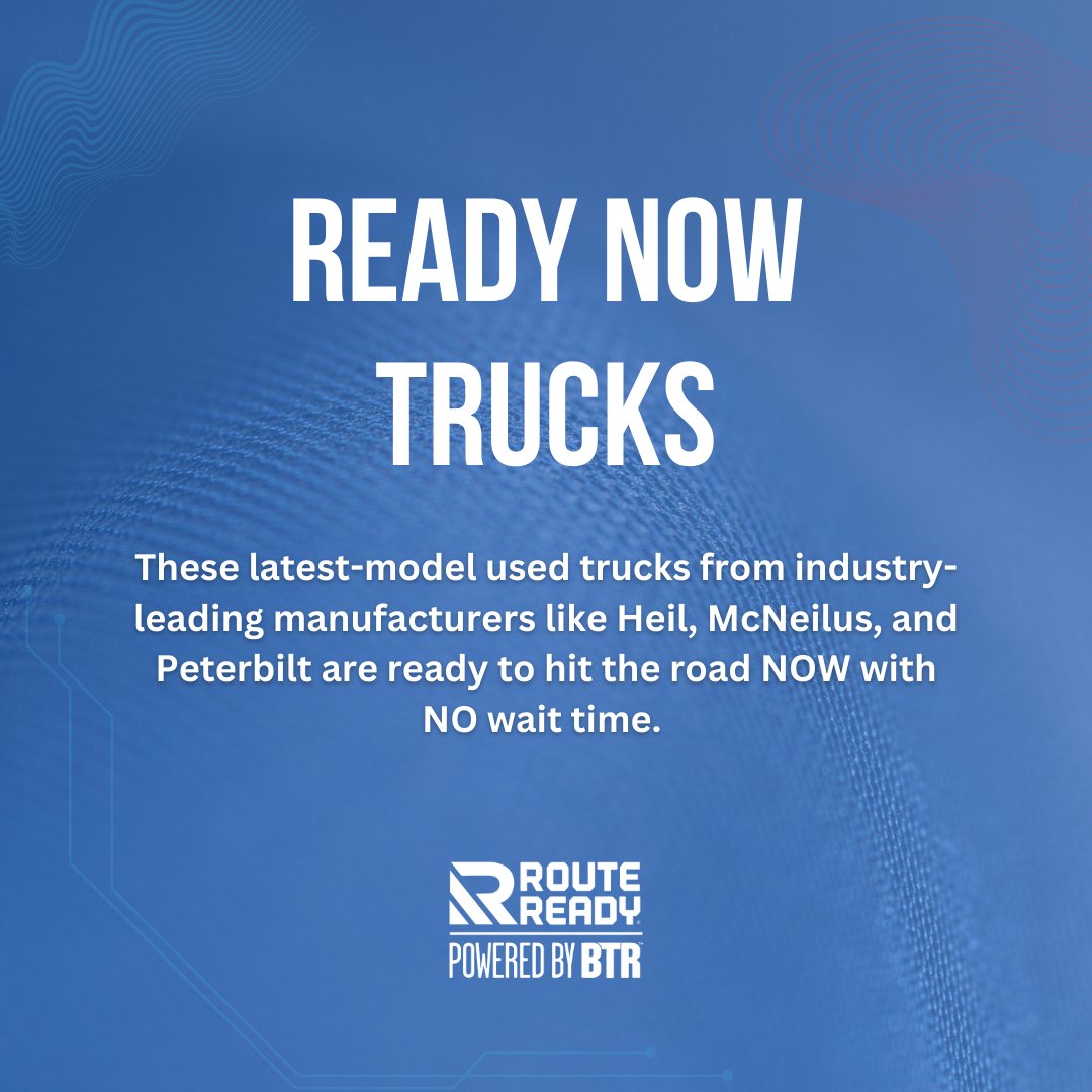 Route_Ready's tweet photo. Your fleet, your way! Discover our three tailored programs for your long and short term operating strategy. https://t.co/7mXMl9vqkB #RouteReady #WasteManagement #GarbageTruck https://t.co/0siVow0Q2h