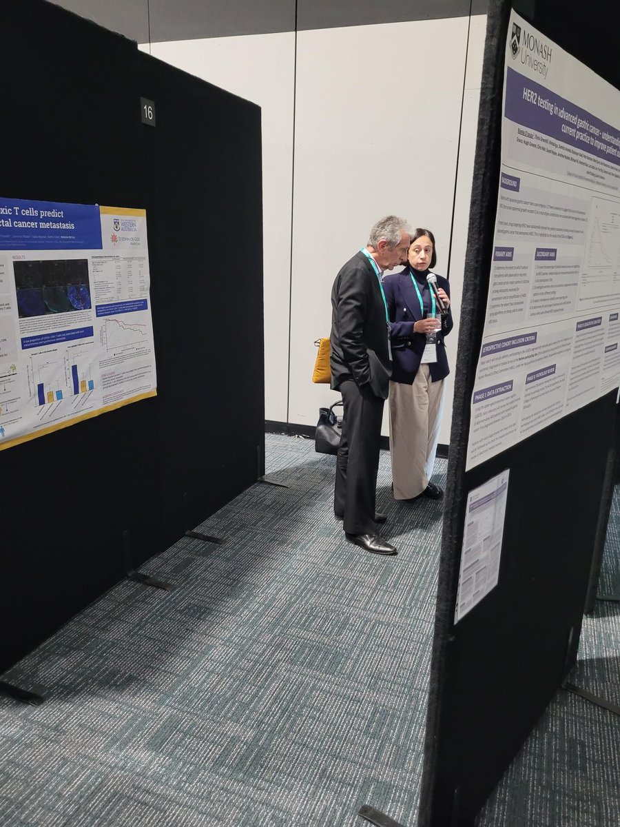 ResearchRevAus's tweet photo. We are delighted to be the media partner at this year's AGITG ASM in Christchurch. Some fantastic presentations so far.
@GICancer #AGITG23 #biliarytract #livercancers #RadiationTherapy #UpperGI
#HPBCancer #ColorectalCancer #clinicaltrials #HCC https://t.co/PNOOPGGN0p