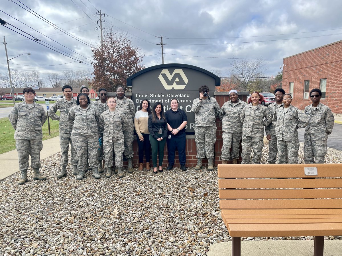 ClevelandVAMC's tweet image. 🔥Thank you Buchtel AFJROTC🔥 who spoke spoke with Veterans at our Akron, Oh VA Clinic. 🥾We loved talking with them &amp;amp; sharing experiences.✨
#akron #JROTC #VA #service