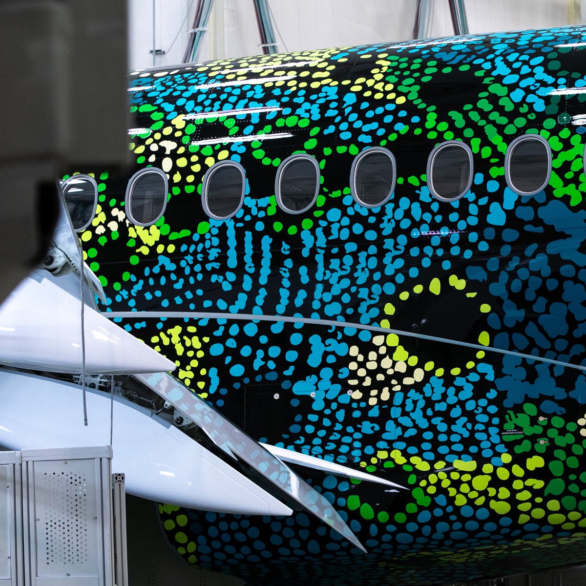 Introducing our first ever QantasLink <a href="/Airbus/">Airbus</a> A220, fresh out of the paint shop 🎨

The aircraft is set to arrive in Australia before the end of the year and is the first of 29 A220s coming to the Qantas Group as part of its domestic fleet renewal program. The next-generation