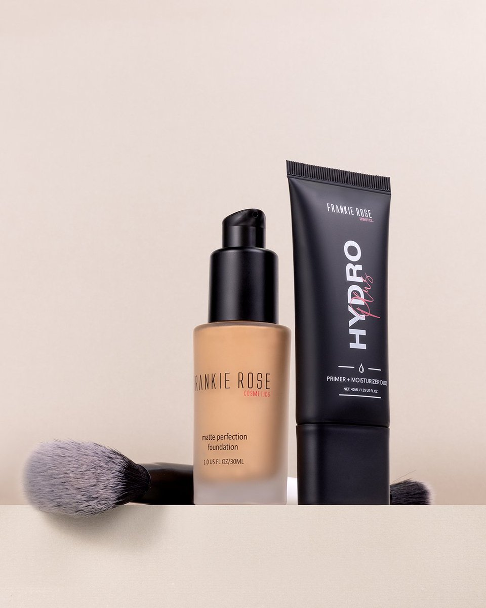 Flawless pair alert! 🚨 Your favorite foundation meets its match with your new go-to primer 

Hydro Plus Primer is available now in the <a href="/lesdomakeup/">Les</a> by Frankie Rose Cosmetics collection ✨ Use code LES2023 at checkout!