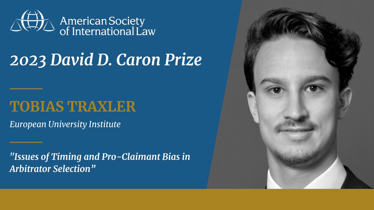 asilorg's tweet image. Congratulations to our 2023 David D. Caron Prize Winner! The Caron Prize is awarded to the best paper presented at the #ASILMYM Research Forum by a current student or recent graduate.
