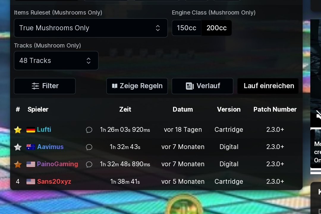 LuftiSpl's tweet photo. @BayesicMK8 Congratulations!! I think the two of us are probably the greatest Mario Karters of all time, since we both have extremely important wrs! Here look at mine https://t.co/ecXjCmSClX