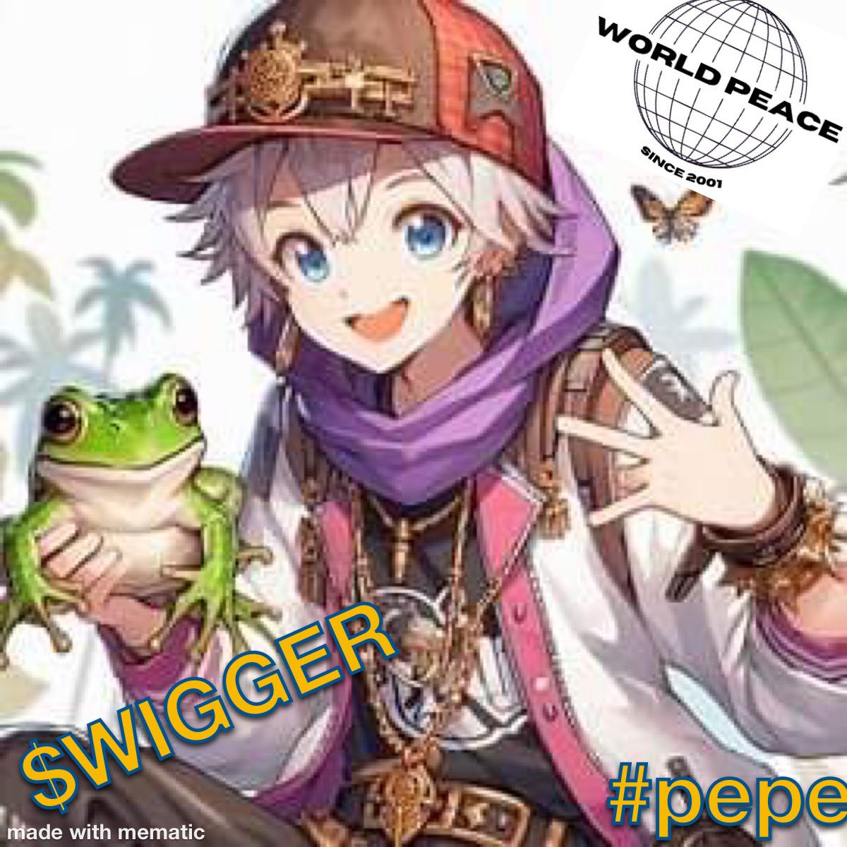 #WORLDPEACECOIN #Pepe $WIGGER