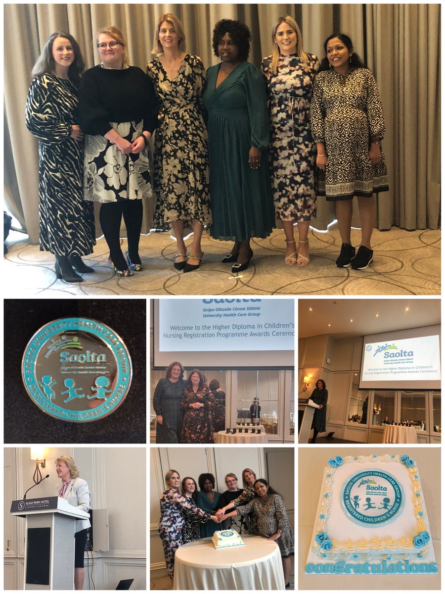 So proud what a great day @saoltagroup celebrating our first group of post reg Children's Nurses we presented them with their badge recognising their great acheivement.Thank you @CDONMSaolta @GraBauer @NurMidONMSD @TCD_SNM @MauraHeffernan2 @CNMEMayoRos @nevin_gene for joining us