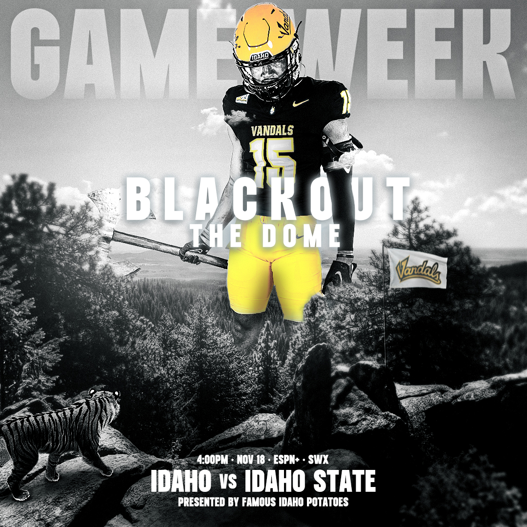 Black out the P1FCU Kibbie Dome! #BlackOutTheDome #PackTheDome #GoVandals