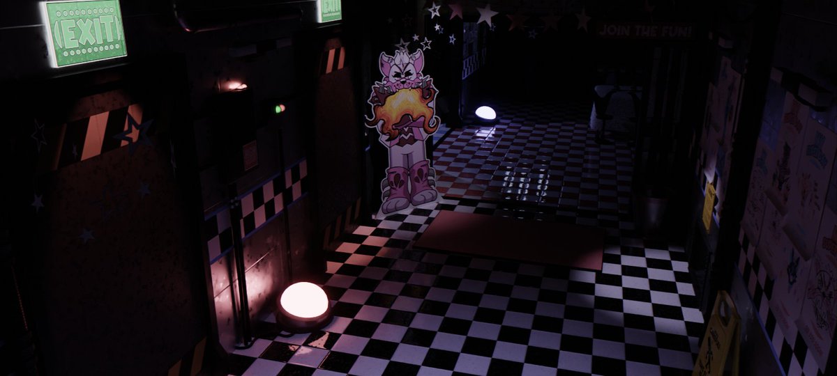 nosteakcat's tweet photo. I finally learned about baking geometry into materials and now the tiles look so much better oh my fucking god (Room is still not finished)
---
(PYRO-ILLUSION fangame)
#FNAF #fangame #pyroillusion #ignitioninstability https://t.co/vqnpuvTgl7