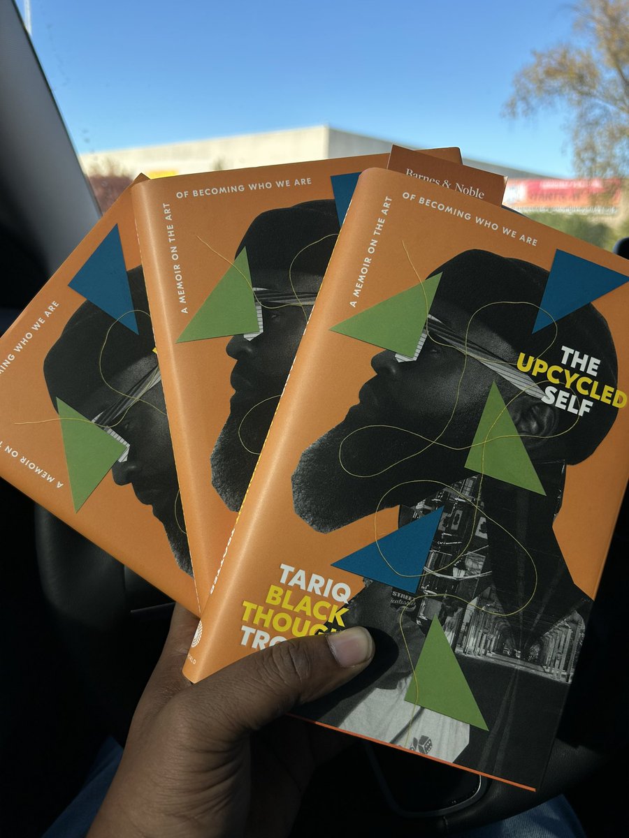 Grab a copy of my brother Tariq @blackthought Trotter's memoir 'The Upcycled Self' out today!!! I got mine!!!